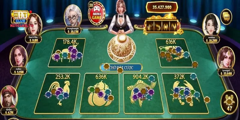 Hướng dẫn cách chơi game Bầu Cua Hit Club