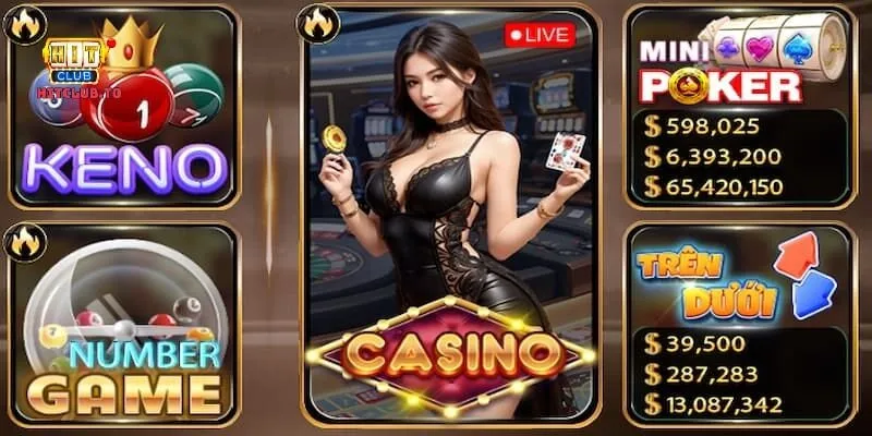 Giới thiệu về game Keno Hit Club 