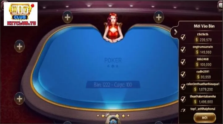 Luật chơi poker Hit Club mới nhất năm 2024