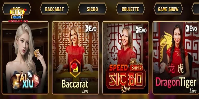 Những lý do nên chọn chơi Live Casino Hit Club?