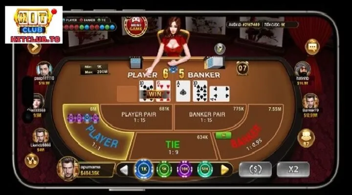 Một số thuật ngữ đáng ý trong Baccarat Hit Club