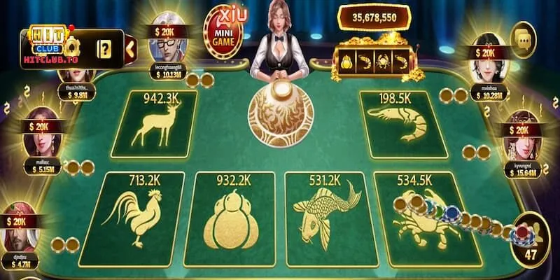 Một số tính năng đặc biệt của game Bầu Cua Hit Club 